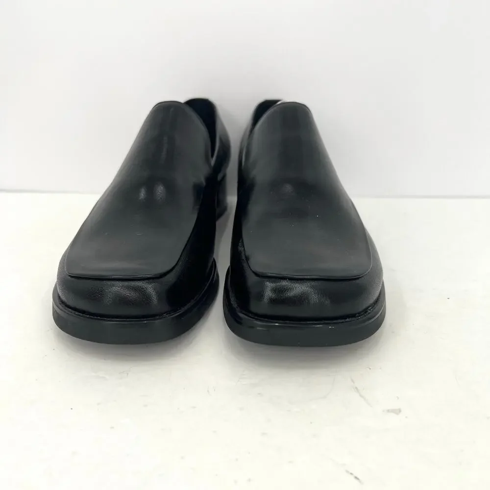 Franco Sarto L-Bocca women’s leather heels loafers shoes Wide
